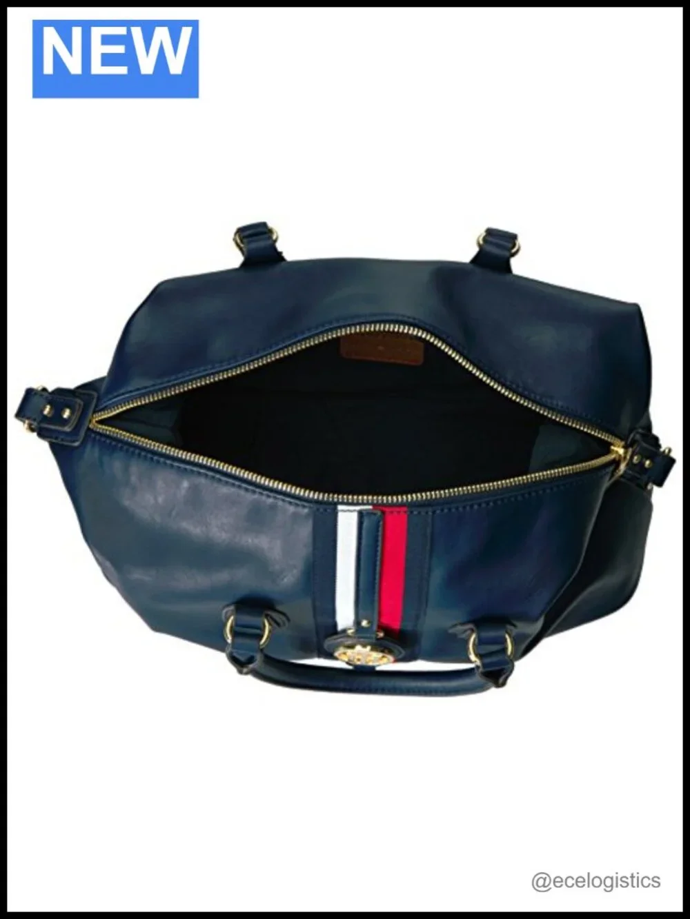 Tommy Hilfiger Jaden Satchel Crossbody Bag Faux Leather